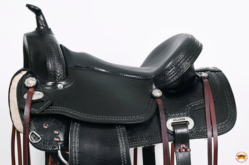 Hilason Western Horse Treeless Trail Pleasure Saddle American Leather